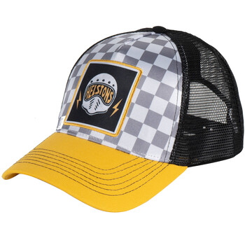 [PR/3] CASQUETTE HELSTONS NOIR ET JAUNE