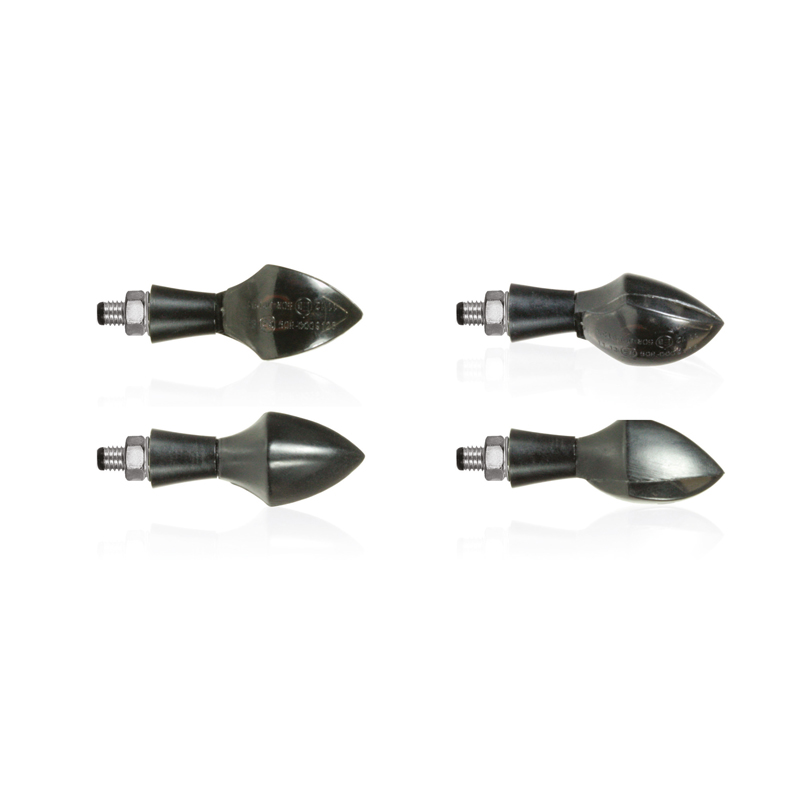 [3701177231217] Clignotants À LED Akka Noir/Fumé