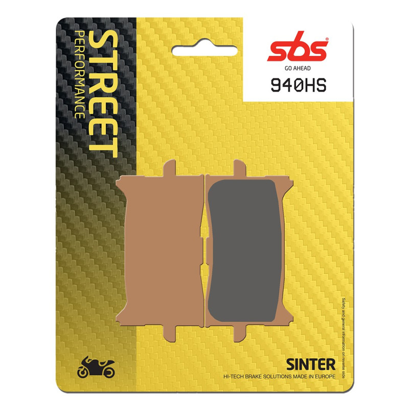 [5703858769840] PLAQUETTES SBS 940 (HS) Street Sinter - Métal fritté avant