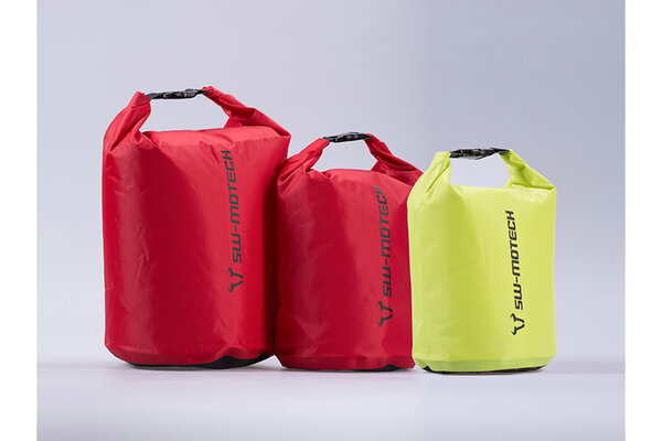 [4052572029329] Set de 3 Drypack. 4/8/13 l. Jaune/Rouge. Étanche.